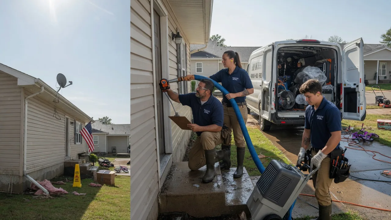 Ceiling Water Damage Restoration in Clinton, MN near me